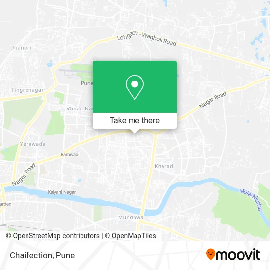 Chaifection map
