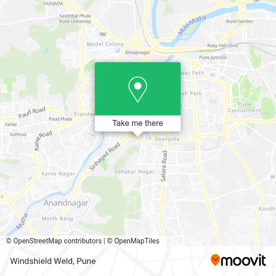 Windshield Weld map