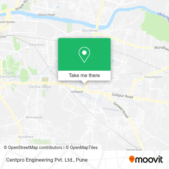 Centpro Engineering Pvt. Ltd. map