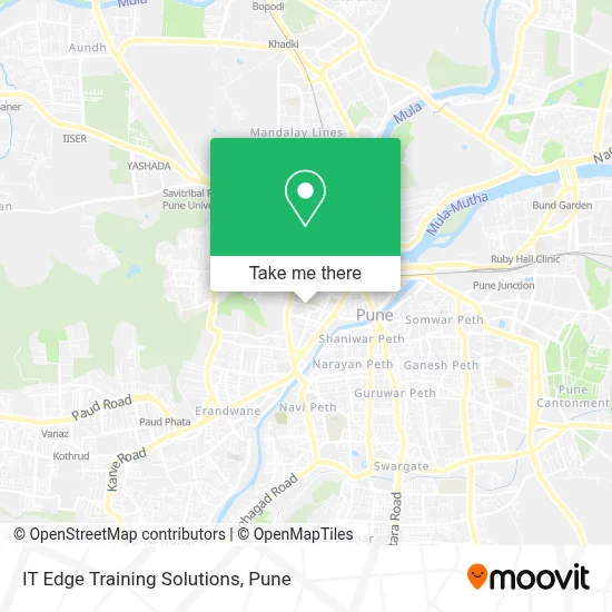 IT Edge Training Solutions map