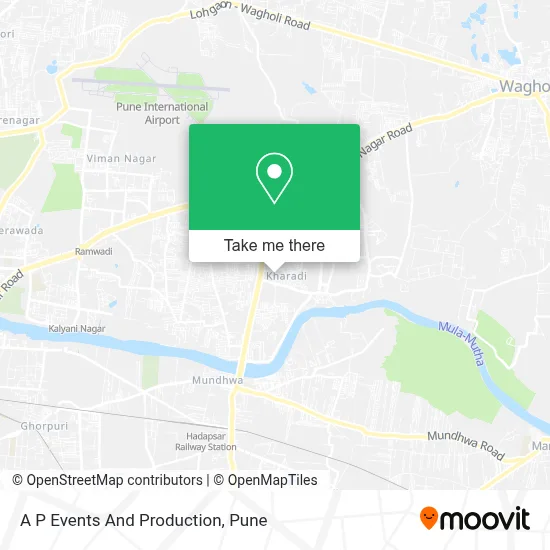 A P Events And Production map