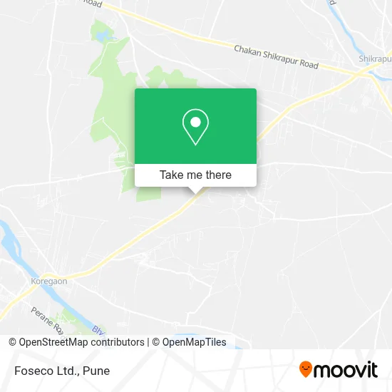 Foseco Ltd. map