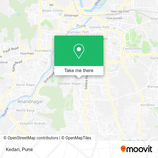 Kedari map