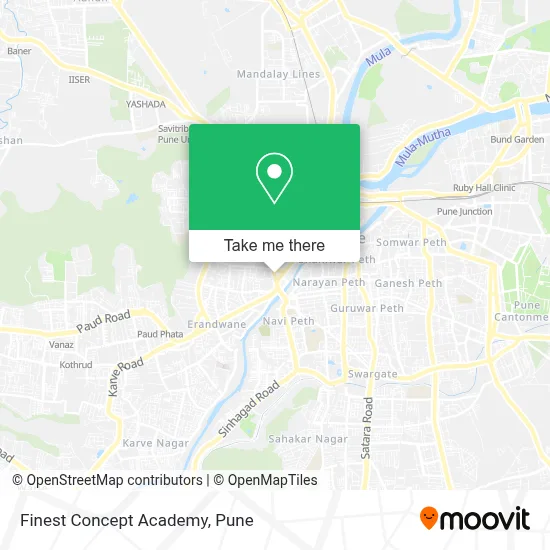 Finest Concept Academy map