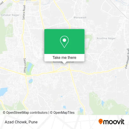 Azad Chowk map