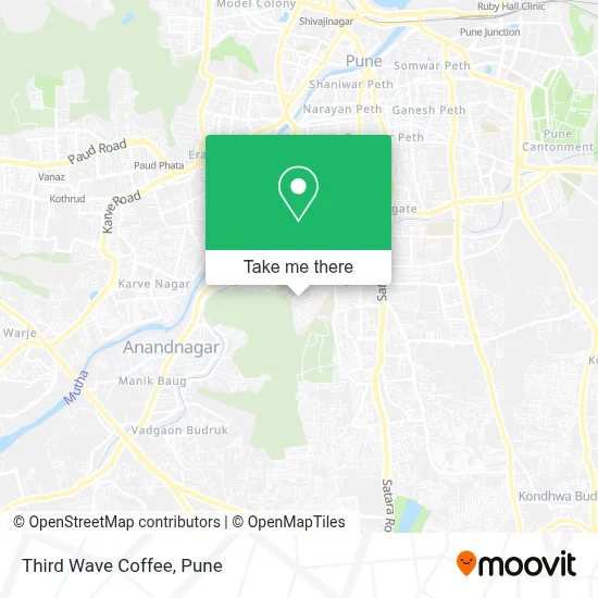 Third Wave Coffee map