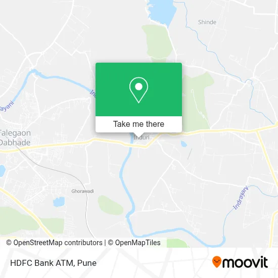 HDFC Bank Atm map
