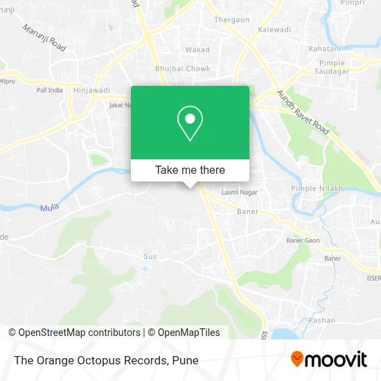 The Orange Octopus Records map