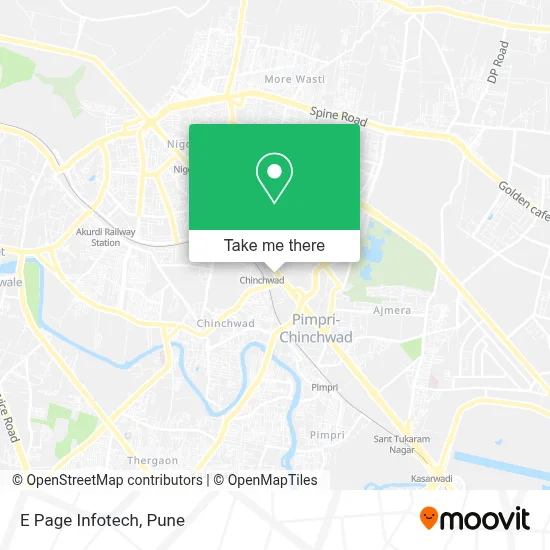 E Page Infotech map
