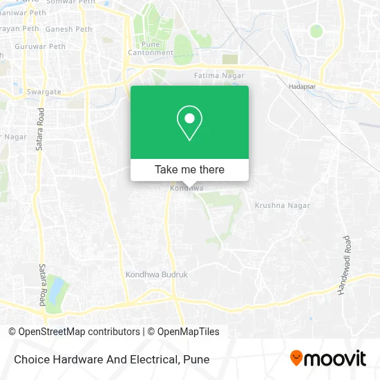 Choice Hardware And Electrical map