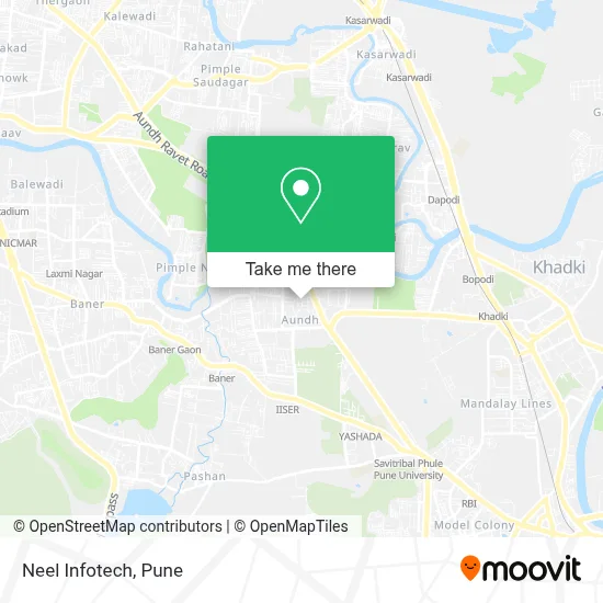 Neel Infotech map