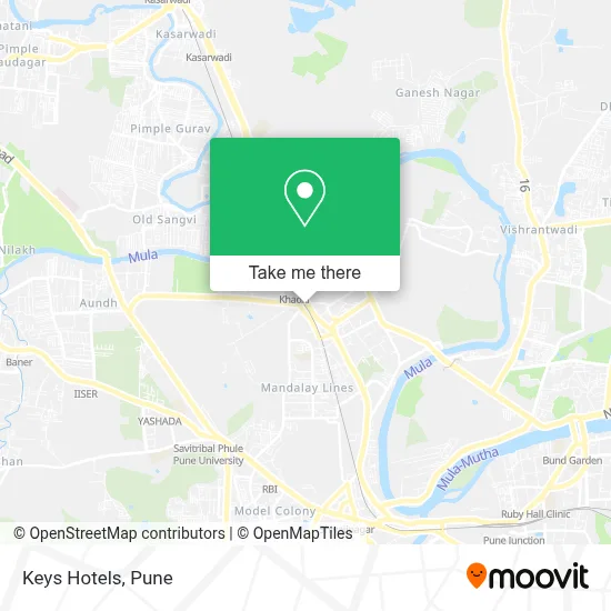 Keys Hotels map