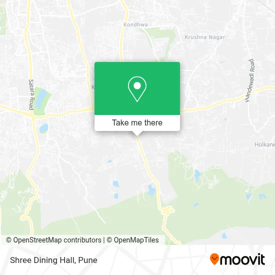 Shree Dining Hall map