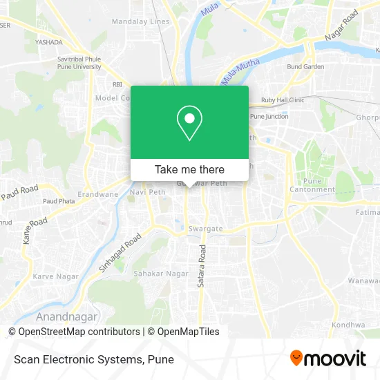 Scan Electronic Systems map