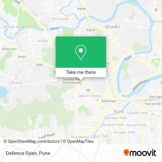 Defence Gyan map