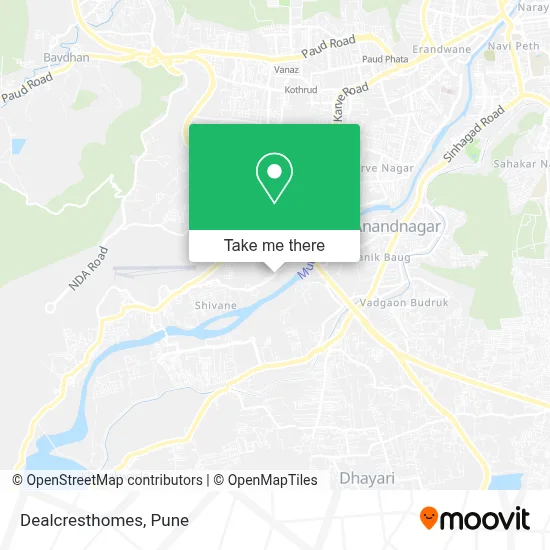 Dealcresthomes map