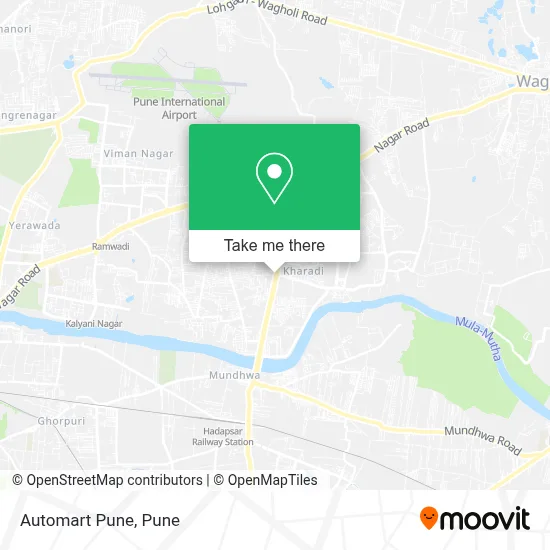 Automart Pune map