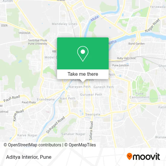 Aditya Interior map