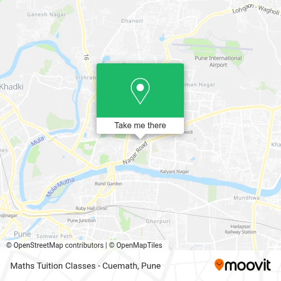 Maths Tuition Classes - Cuemath map