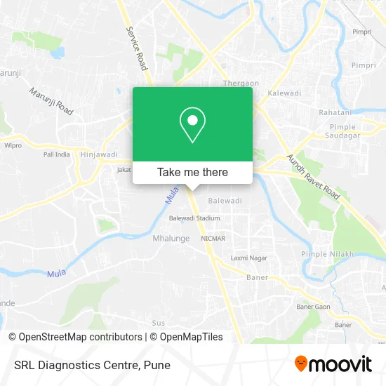 Srl Diagnostics Centre map