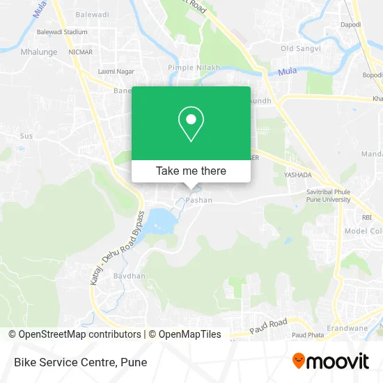 Bike Service Centre map