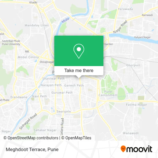 Meghdoot Terrace map
