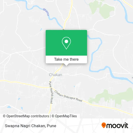 Swapna Nagri Chakan map
