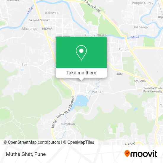 Mutha Ghat map