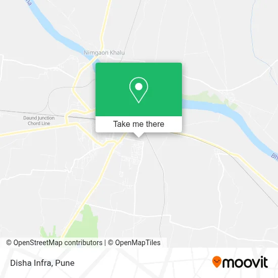 Disha Infra map