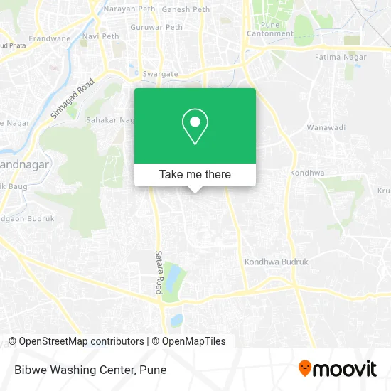 Bibwe Washing Center map