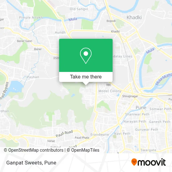 Ganpat Sweets map
