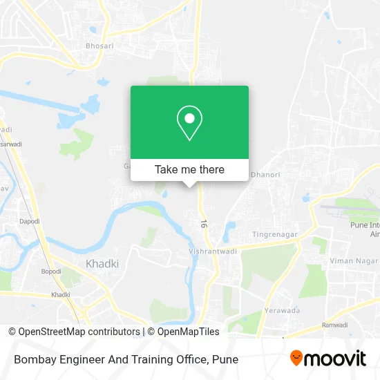 Bombay Engineer And Training Office map