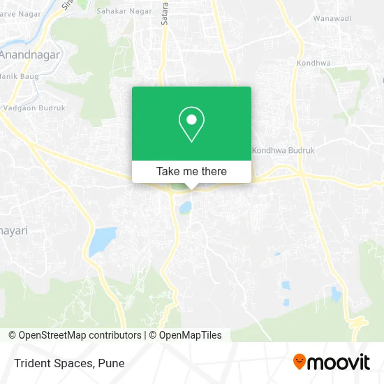 Trident Spaces map