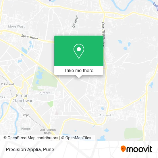 Precision Applia map