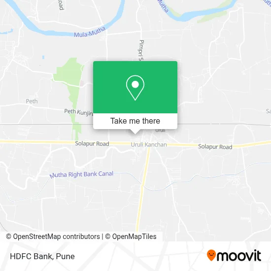 HDFC Bank map