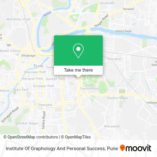 Institute Of Graphology And Personal Success map
