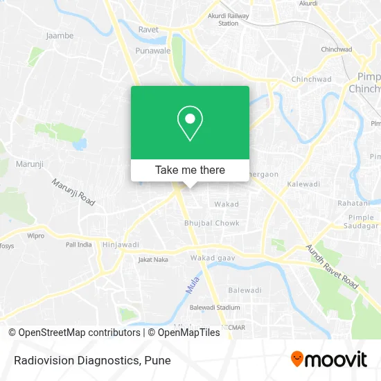 Radiovision Diagnostics map