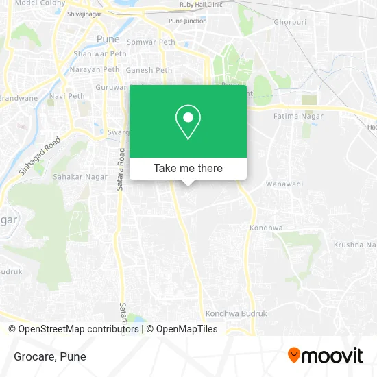 Grocare map