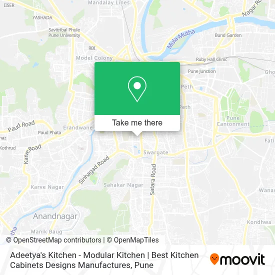 Adeetya's Kitchen - Modular Kitchen  | Best Kitchen Cabinets Designs Manufactures map