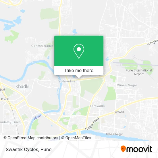 Swastik Cycles map