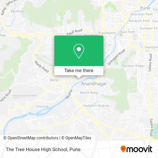 The Tree House High School map
