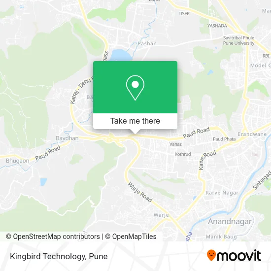 Kingbird Technology map