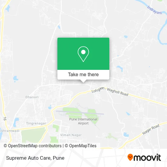 Supreme Auto Care map