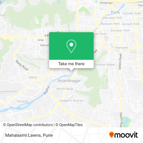 Mahalaxmi Lawns map