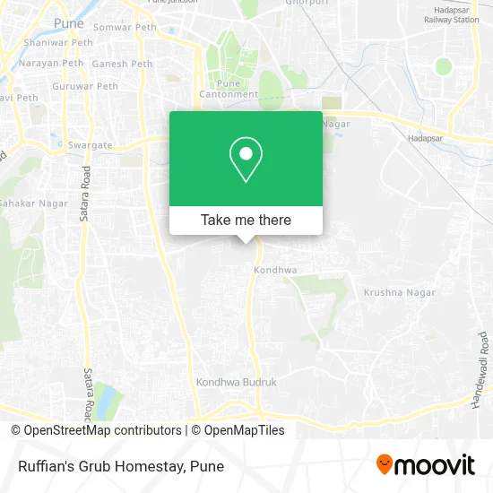 Ruffian's Grub Homestay map