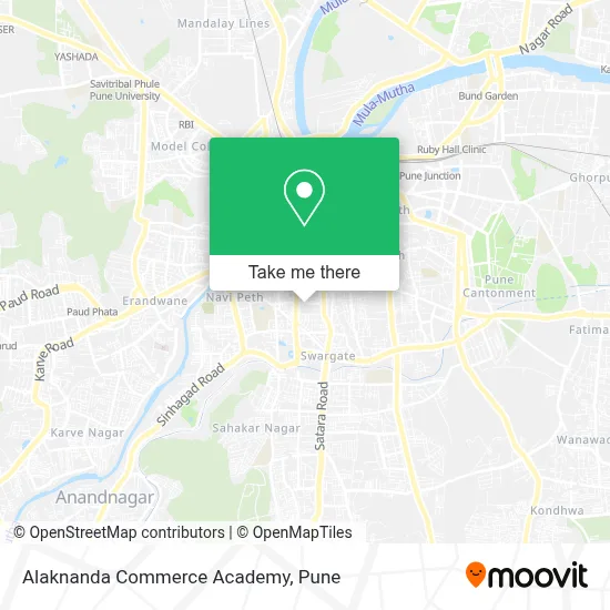 Alaknanda Commerce Academy map