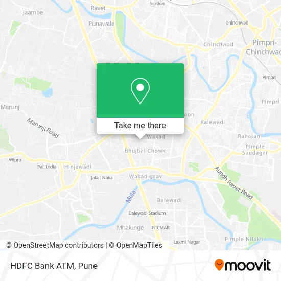 HDFC Bank Atm map