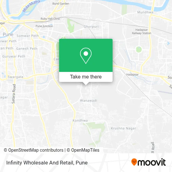 Infinity Wholesale And Retail map