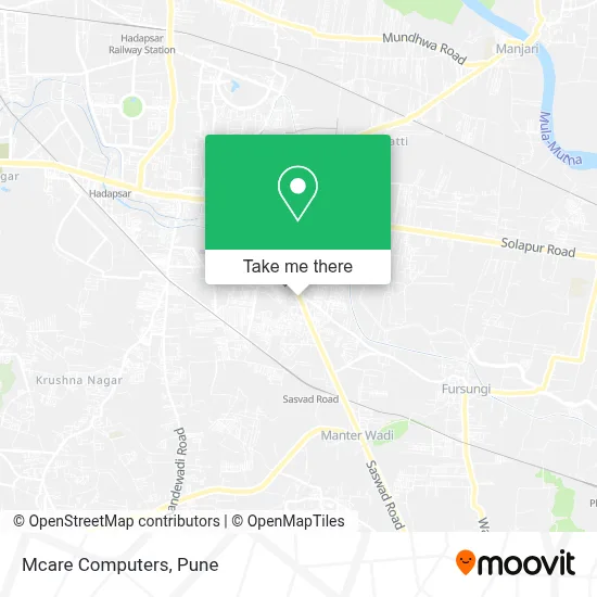 Mcare Computers map