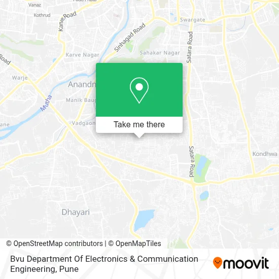 Bvu Department Of Electronics & Communication Engineering map